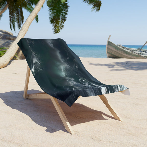 this beach towel is perfect for lounging on the sandy shores or by the pool. Its absorbent and quick-drying properties make it a must-have for your beach day essentials. Get yourself the Stormy Ocean Waves beach towel and make a statement wherever you go.
Indulge in the power of the ocean with our Ocean Storm beach towel featuring rich