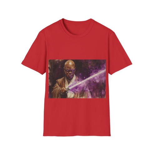 Galactic Force Mace Windu Tee in Charcoal, Size S.
