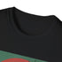 Palm Paradise Sunset Escape T-shirt in Charcoal, Size S, Regular Fit