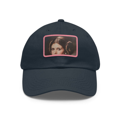 Galactic Princess Leia embroidered hat with iconic hairstyle and Star Wars logo.
