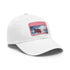 Nordic Pride baseball cap with white/light brown rectangle patch.