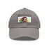 McConaughey Neon Dreams Cap in White with Light Brown Patch.