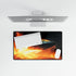 Spaceship Leaving a Burning Planet Gaming XXL Extended Desk Mat