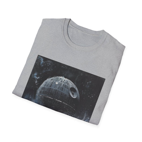 Star Wars Death Star Charcoal T-Shirt Unisex Men's Women's DTG.