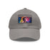 Neon Dream Tom Holland Watercolor Cap in White with Light Brown Patch.