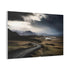 Iceland Ring Road Dramatic Mountain Horizon Stretched Canvas Wall Art - View 6 | Prints With Passion