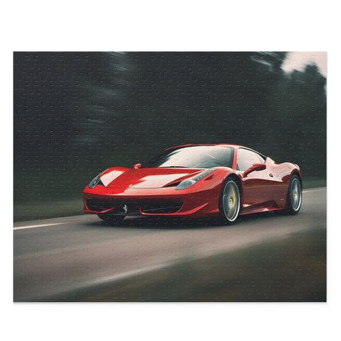 Ferrari Speed Demon Puzzle, 120-Piece, Thrilling Racing Image, Perfect Family Fun