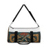 Celtic knot pattern small duffel bag for stylish travel.