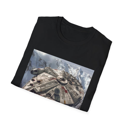 Charcoal Star Wars Millennium Falcon T-Shirt for Men and Women