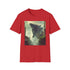 Godzilla design cotton charcoal t-shirt, Godzilla radioactive rampage, mens/womens S size