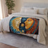 this blanket will keep you warm and stylish all year round. Embrace the celestial balance with our Sun & Moon Celestial Blanket today!