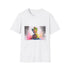 Watercolor galaxy T-shirt featuring Baby Groot design with vivid neon colors