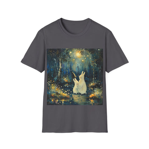 Whimsical Moomin Love Charcoal T-Shirt, Regular Fit, Summer Apparel Pick