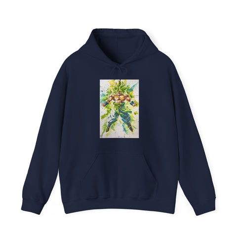 Comfortable and stylish Broly Hoodie with bold character print