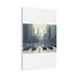 Piano Keys City Skyline Surreal Dreamscape Stretched Canvas Wall Art - View 4 | Prints With Passion