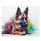 Adorable German Shepherd Jigsaw Puzzle with vibrant colors and intricate details.