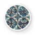 Elegant white Artisan Tiles bottle opener for stylish kitchen accessory.