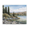 Serene Lake Tekapo canvas print, capturing vivid New Zealand landscapes.