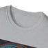 Charcoal mandala sun and moon t-shirt with soft cotton crew neck design