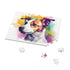 Colorful Jack Russell Terrier puzzle for dog lovers and enthusiasts.