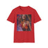 Queen Bey concert watercolor print charcoal crew neck cotton t-shirt.
