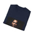 Charcoal cotton T-shirt with Obama silhouette for inspiring unity and hope