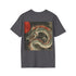 Legendary Japanese Dragon TShirt in Charcoal, Size S - Cotton Crew Neck Regular Fit Dragon Tee.