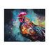 Colorful rooster chicken jigsaw puzzle for animal lovers and puzzle enthusiasts, hours of entertainment guaranteed!