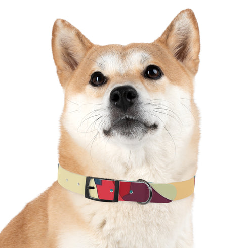 Retro Waves Dog Collar: Vibrant, Stylish and Fun!
