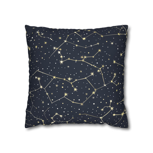 Transform your bedroom with our Starry Night Constellation Stars pillowcase for dreamy sleep