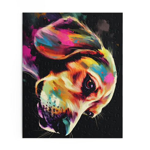 Sweet beagle jigsaw puzzle, perfect for dog lovers.