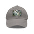 Cotton baseball cap with Congo rainforest watercolor design.