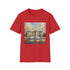 Royal Watercolor Buckingham Palace T-Shirt Charcoal Cotton Crew Neck Mens/Womens Regular Fit