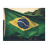 Brazil flag jigsaw puzzle with vibrant colors and iconic design.