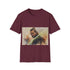 Legendary Jedi QuiGon Jinn Charcoal cotton crew neck t-shirt.
