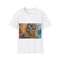 Chewbacca Watercolor T-Shirt: Charcoal Cotton Crew Neck Regular Fit Star Wars.