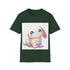 Chubby Cinnamoroll Cartoon Tee in Charcoal, size S, summer must-have.