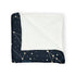 Celestial Constellation Stars Night Sky Plush Fleece Throw Blanket - View 5 | Prints With Passion