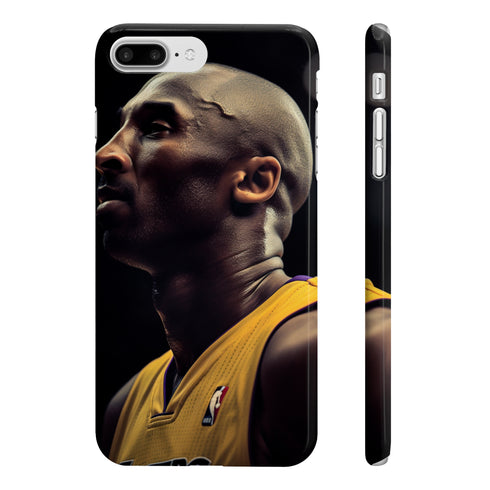 Black Mamba Legend Phone Case: iPhone 7 Plus, Glossy Slim Feature