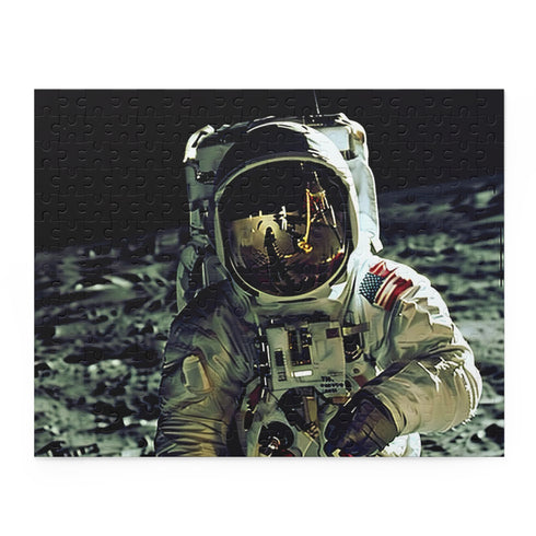 Space Man Puzzle: Explore the galaxy with astronaut jigsaw puzzle for cosmic fun