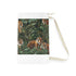 Jungle Safari Tiger Laundry Bag - Seamless jungle pattern with majestic tigers, add adventure to laundry routine