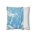 Sky Full of Floating Whales (Edition II) — 40×40 Cushion Cover — Sofa & Living Room Lifestyle View