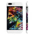 Neon Emperor Caesar Phone Case in Glossy Finish for iPhone 7/8 Plus.