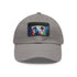 Koala Chic Watercolor Baseball Cap in White with Light Brown Patch