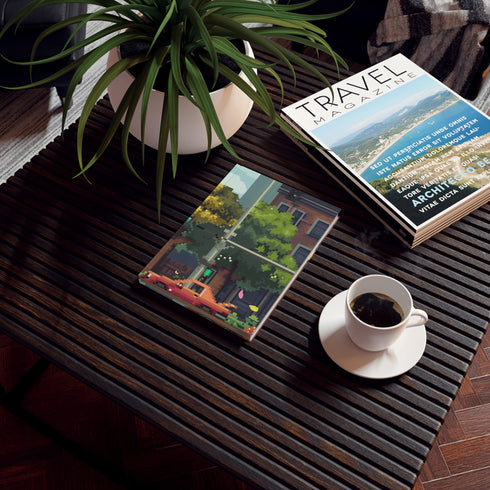 Here's a title playing on a classic gaming phrase:
Press Start: An 8-Bit Notebook Adventure | Journals | Back to School, Desk, Hardcover, Home & Living, Journals, Journals & Notebooks, Paper | Prints with Passion
