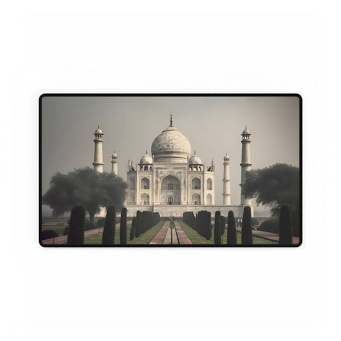Taj Mahal Sunrise Reflection XXL Extended Desk Mat - View 2 | Prints With Passion