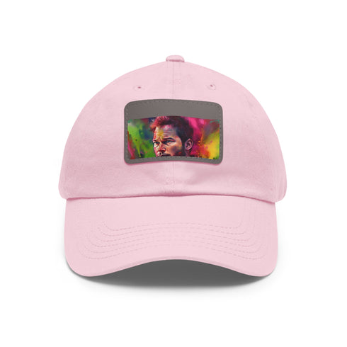 Neon Prism Chris Pratt Cap White Light Brown Unisex Vegan Cotton