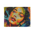 Colorful pop art blanket for cozy comfort in vibrant home décor.