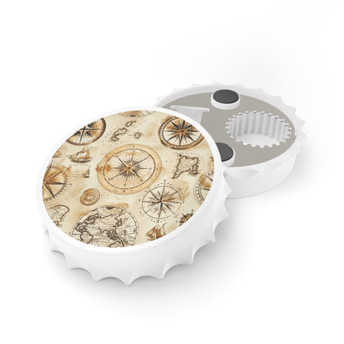 Vintage Maps Bottle Opener: Unlock Adventure Everywhere