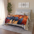 Autumn Foliage & Wildflowers Botanical Plush Fleece Throw Blanket - View 9 | Prints With Passion